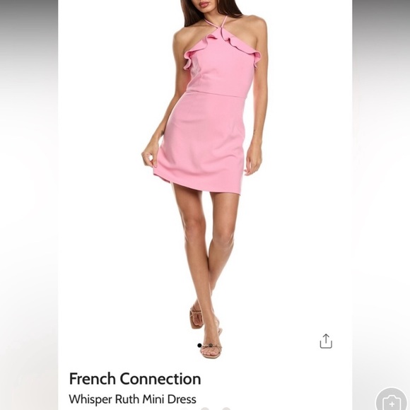 French Connection Whisper Ruth Mini Dress Size 8 - Picture 1 of 2
